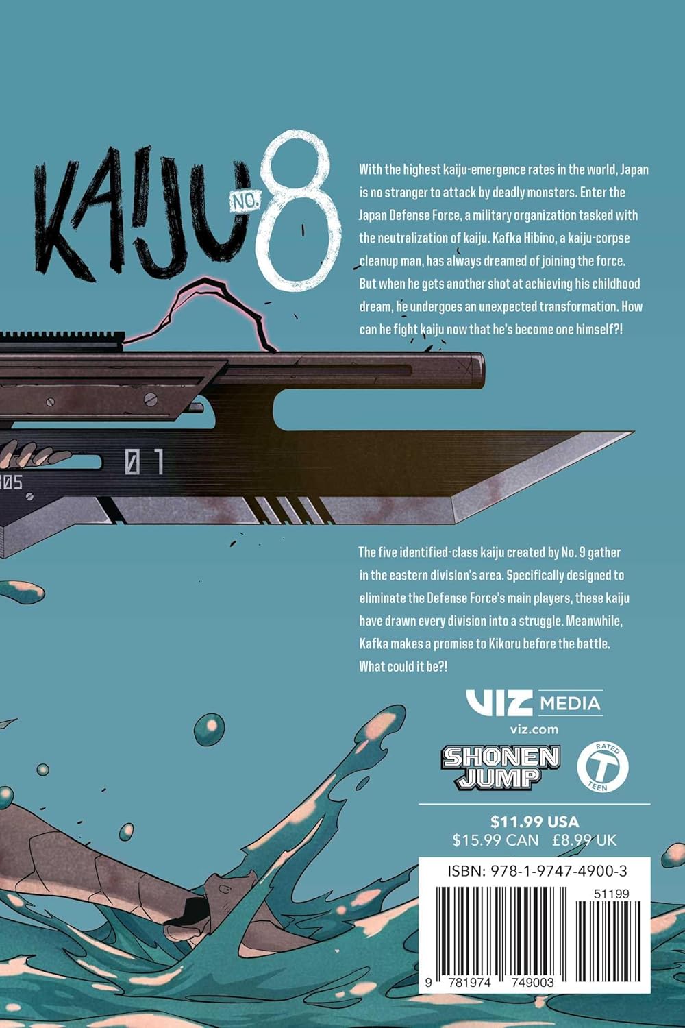 Kaiju No. 8: Volume 11 Manga Viz Media