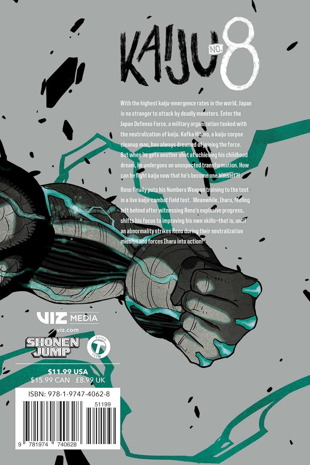 Kaiju No. 8: Volume 8 Manga Viz Media