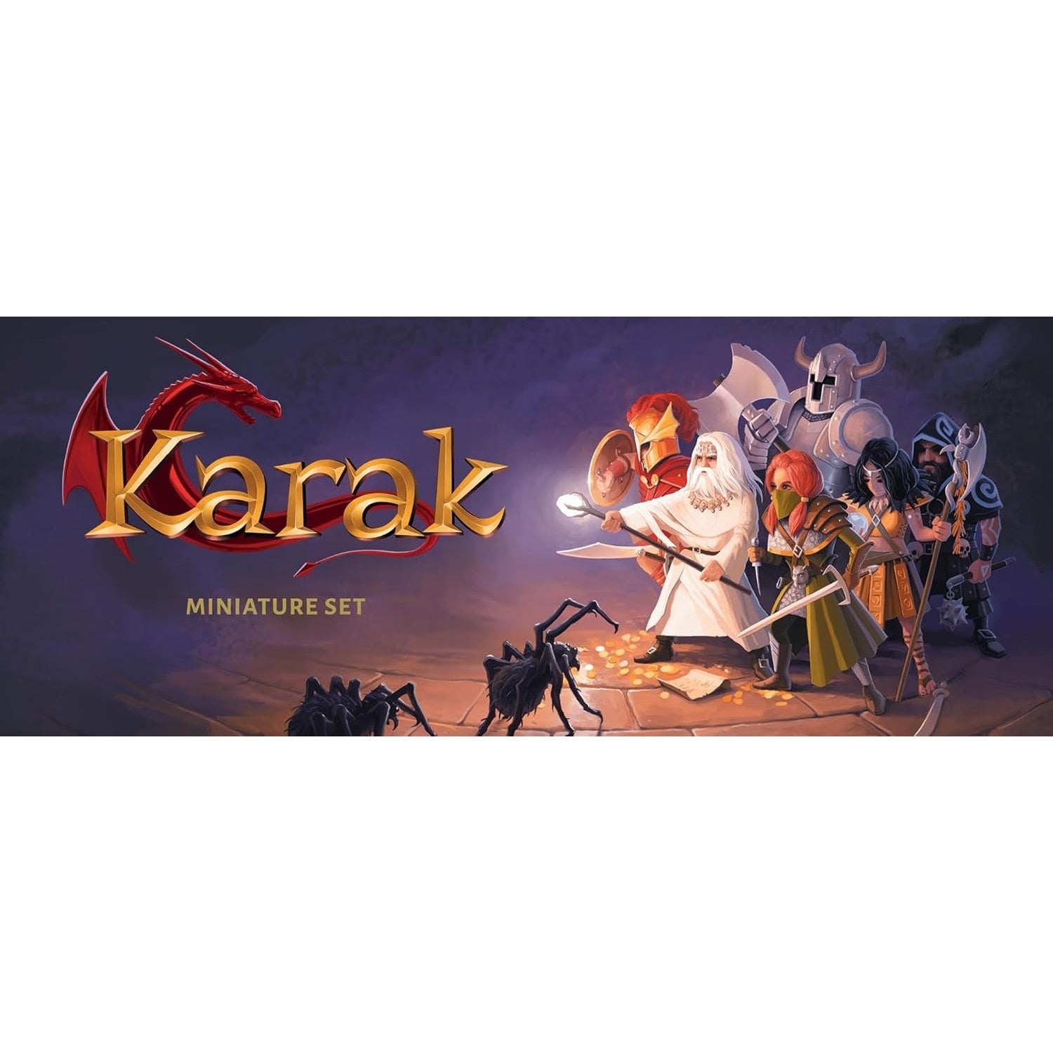 Karak Miniatures - Expansion Pieces to Karak [Board Game, 2-5 Players] Board Game Outset Media