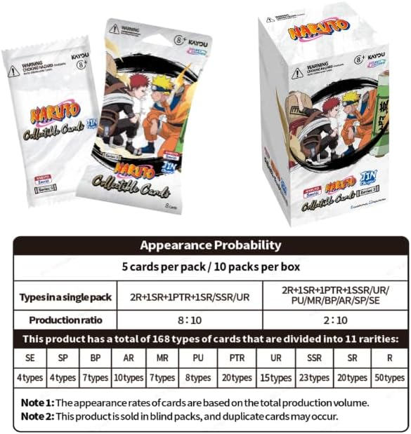 Kayou TCG: Naruto - Smriti Jin Chapter Series 2 Booster Box & PROMO - 12 Packs Card Game Kayou