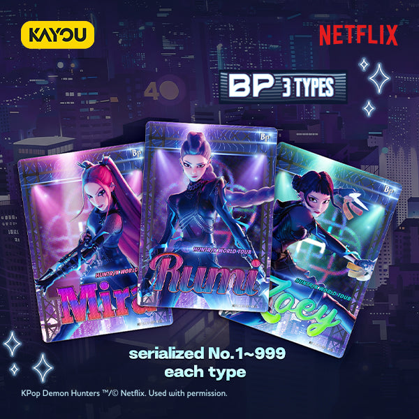 Kayou TCG: KPop Demon Hunters Collectible Energy Edition Series 001 Booster Box Card Game Kayou