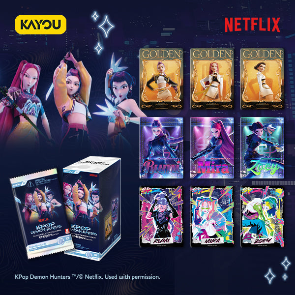 Kayou TCG: KPop Demon Hunters Collectible Energy Edition Series 001 Booster Box Card Game Kayou