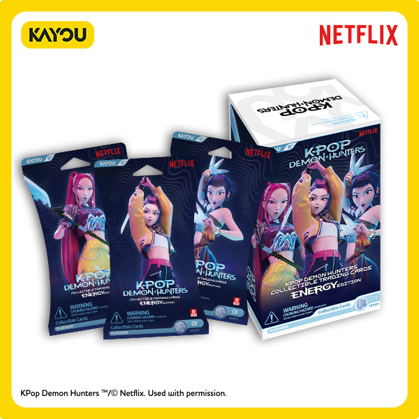 Kayou TCG: KPop Demon Hunters Collectible Energy Edition Series 001 Booster Box Card Game Kayou