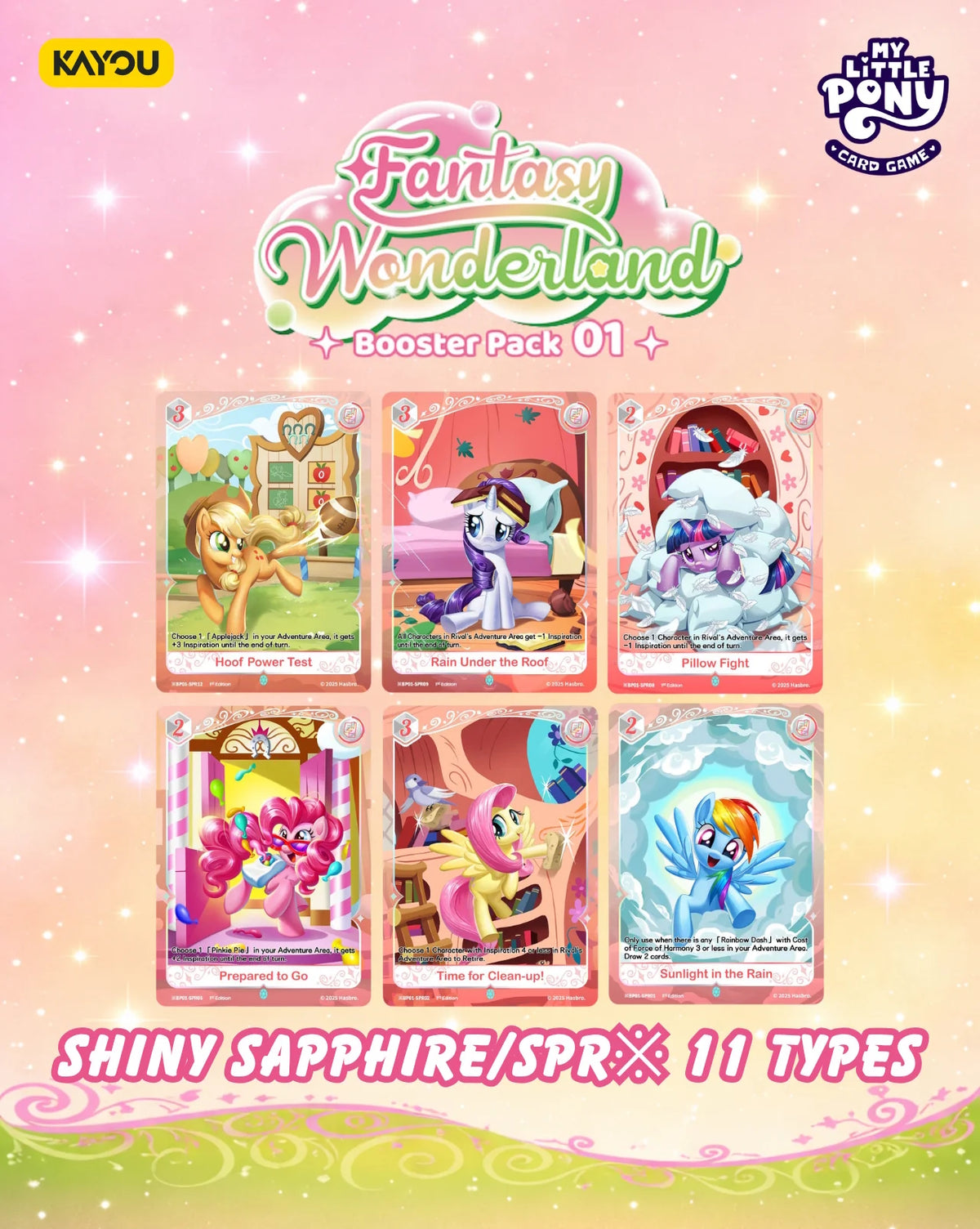 Kayou TCG: My Little Pony CG: Fantasy Wonderland Booster Box - 20 Packs Card Game Kayou