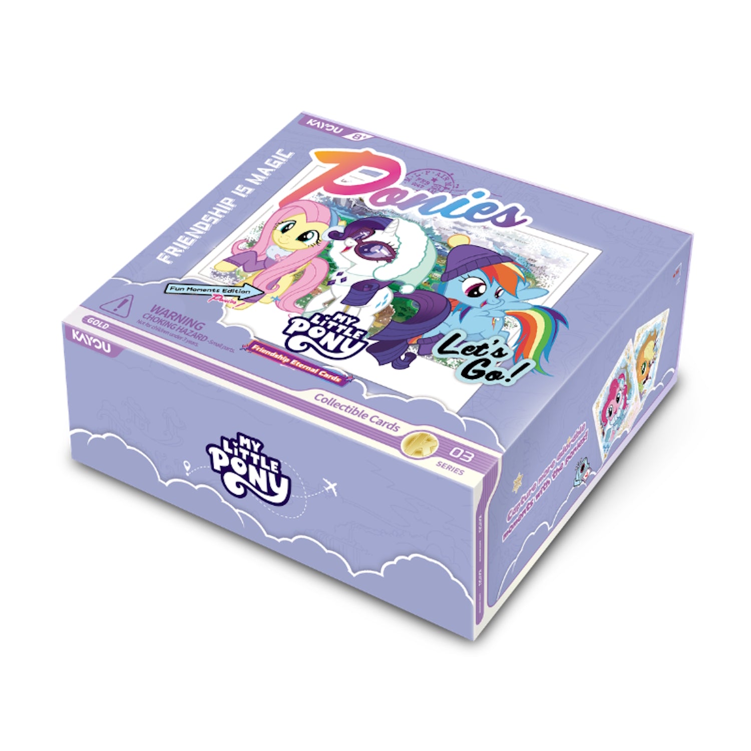 Kayou TCG: My Little Pony - Friendship Eternal Fun Moments Edition Series 3 Card Booster Box - 20 Packs Card Game Kayou