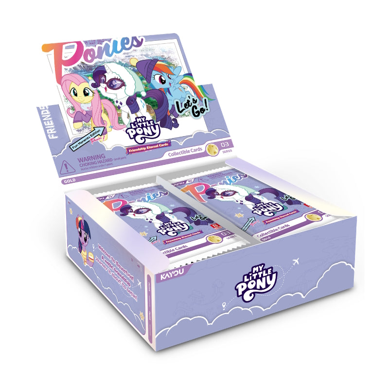 Kayou TCG: My Little Pony - Friendship Eternal Fun Moments Edition Series 3 Card Booster Box - 20 Packs Card Game Kayou