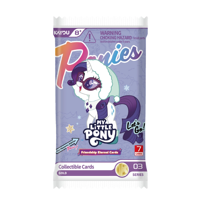 Kayou TCG: My Little Pony - Friendship Eternal Fun Moments Edition Series 3 Card Booster Box - 20 Packs Card Game Kayou