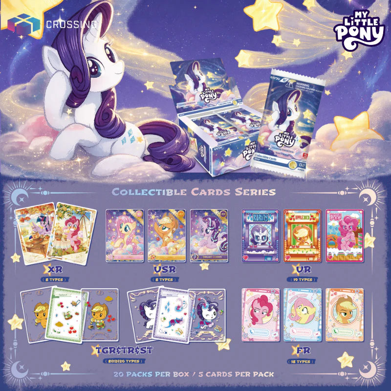 Kayou TCG: My Little Pony - Friendship Eternal Rainbow Edition Series 2 Booster Box - 20 Packs Card Game Kayou
