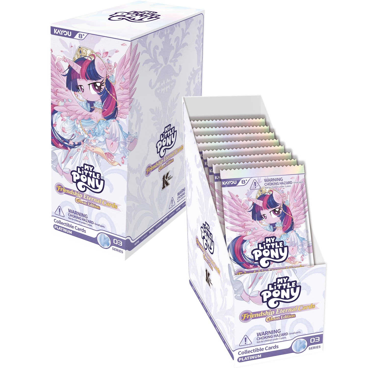 Kayou TCG: My Little Pony - Friendship Eternal Moon Edition Series 3 Booster Box - 12 Packs Card Game Kayou
