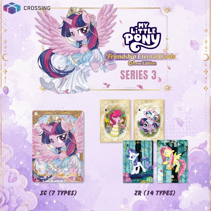 Kayou TCG: My Little Pony - Friendship Eternal Moon Edition Series 3 Booster Box - 12 Packs Card Game Kayou