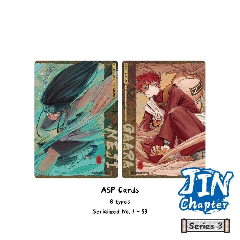 Kayou TCG: Naruto - Chapter Jin Series 3 Collector Box (5 Packs) Trading Cards Kayou