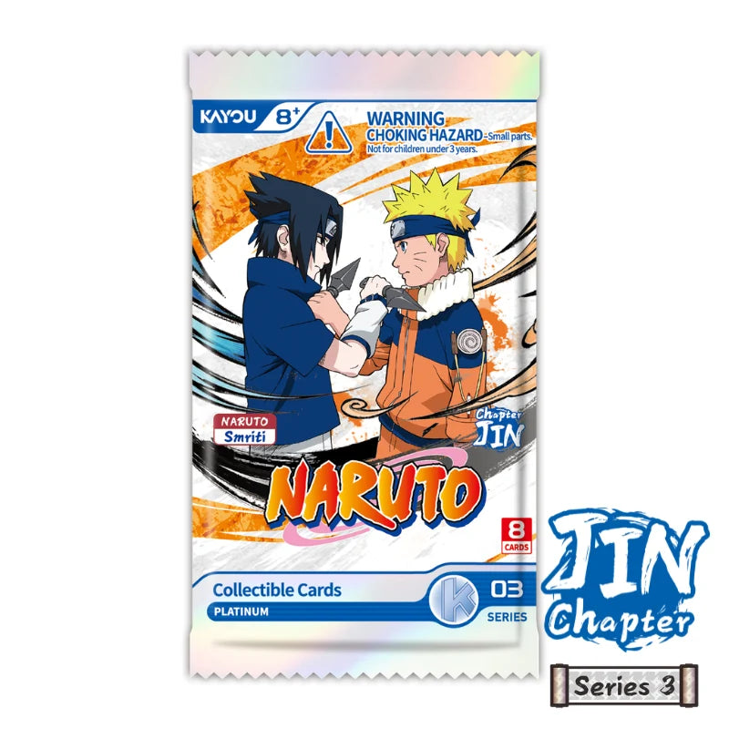 Kayou TCG: Naruto - Chapter Jin Series 3 Collector Box (5 Packs) Trading Cards Kayou