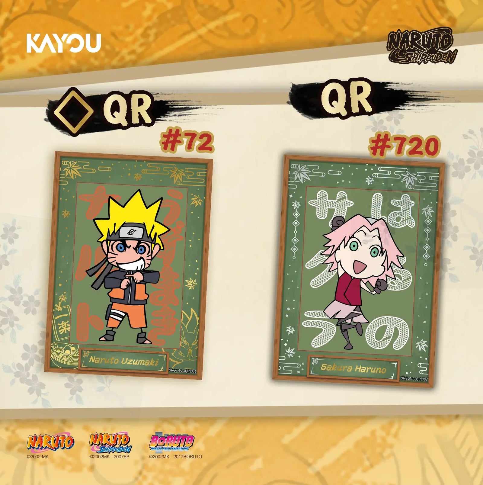 Kayou TCG: Naruto Smriti Ninja Age Premium Collector Box - 16 Packs Trading Cards Kayou