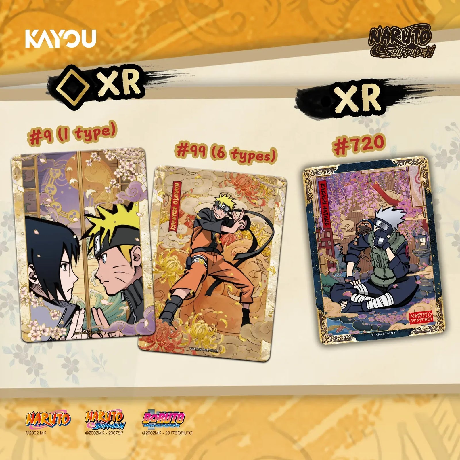 Kayou TCG: Naruto Smriti Ninja Age Premium Collector Box - 16 Packs Trading Cards Kayou
