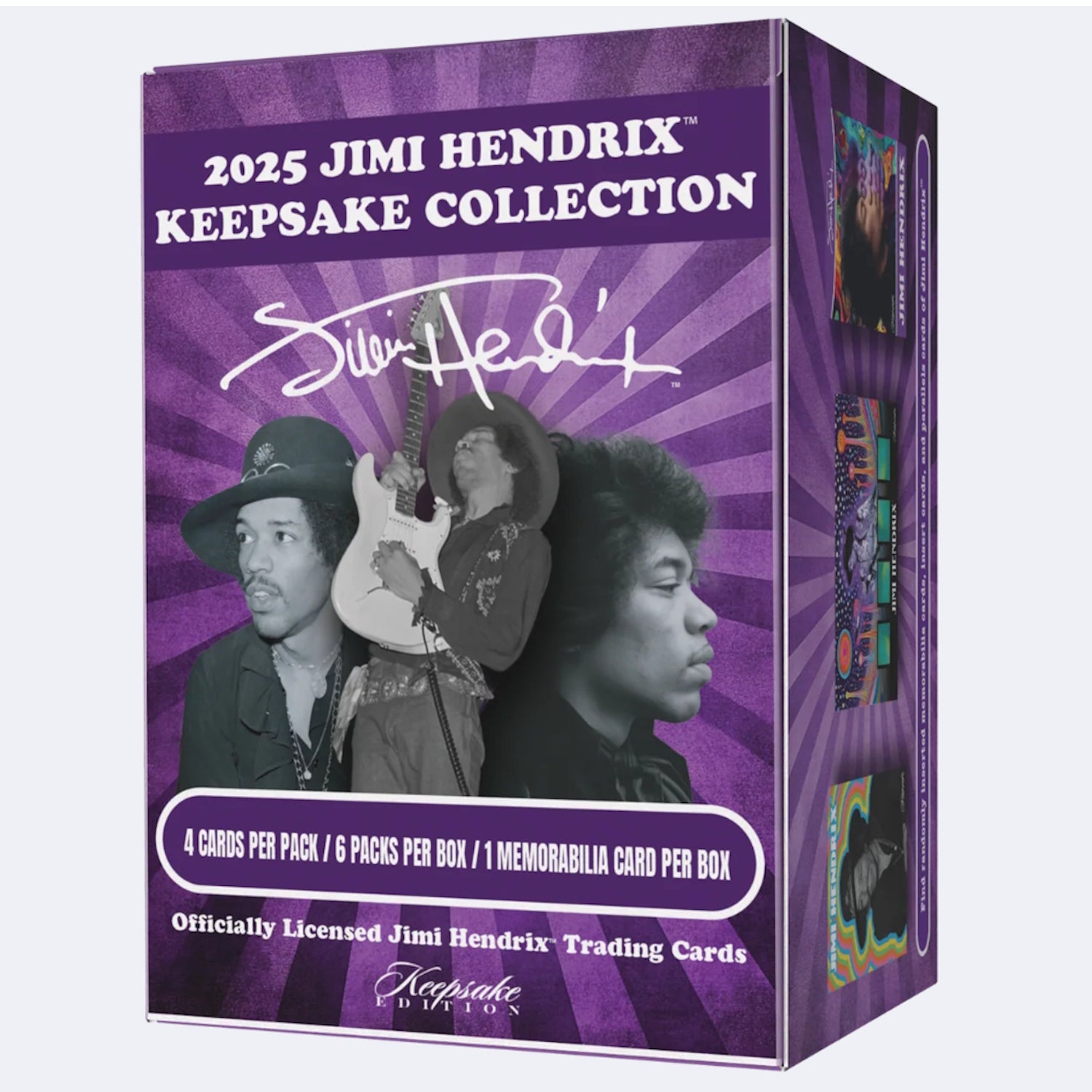 Keepsake: Jimi Hendrix Premiere Collector's Edition Booster Box - Lava Edition Memorabilia Keepsake