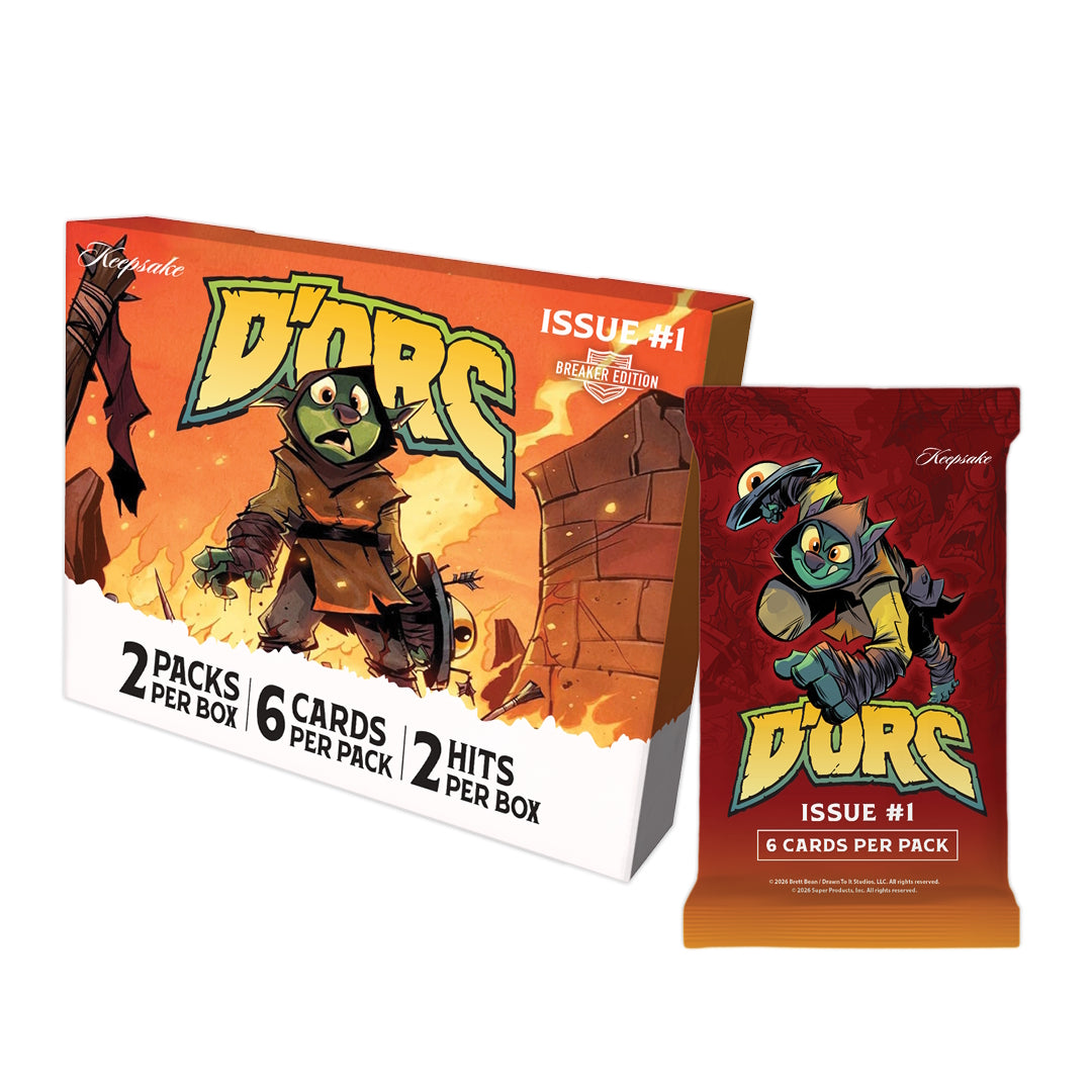 Keepsake: D'ORC Issue #1 Premiere Breaker Edition Box - 2 Packs Trading Cards Keepsake