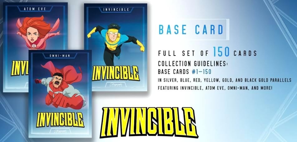 Keepsake: Invincible Season 1 - Premier 1st Edition Blood Splatter Complete Set (449 Card Set) (2025 SDCC Exclusive) Card Game Keepsake
