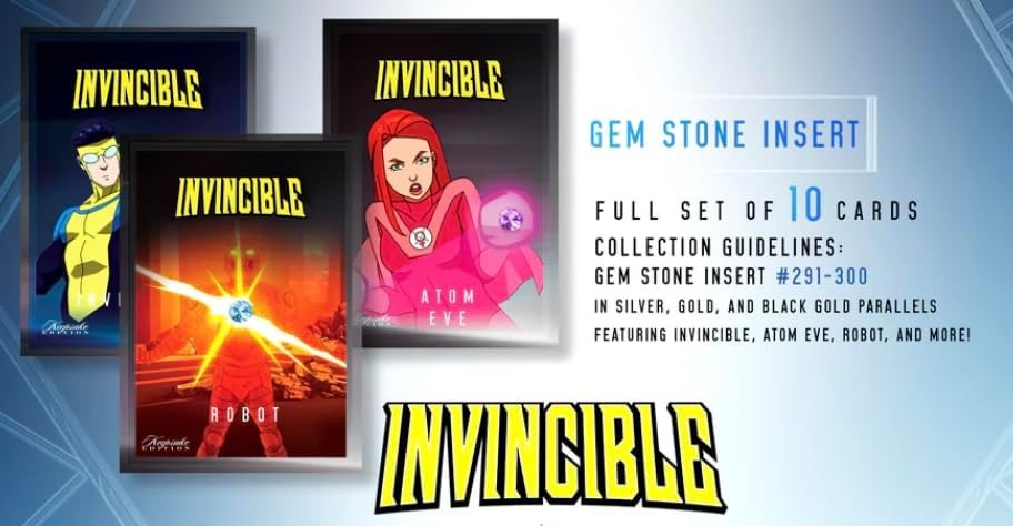 Keepsake: Invincible Season 1 - Premier 1st Edition Blood Splatter Complete Set (449 Card Set) (2025 SDCC Exclusive) Card Game Keepsake