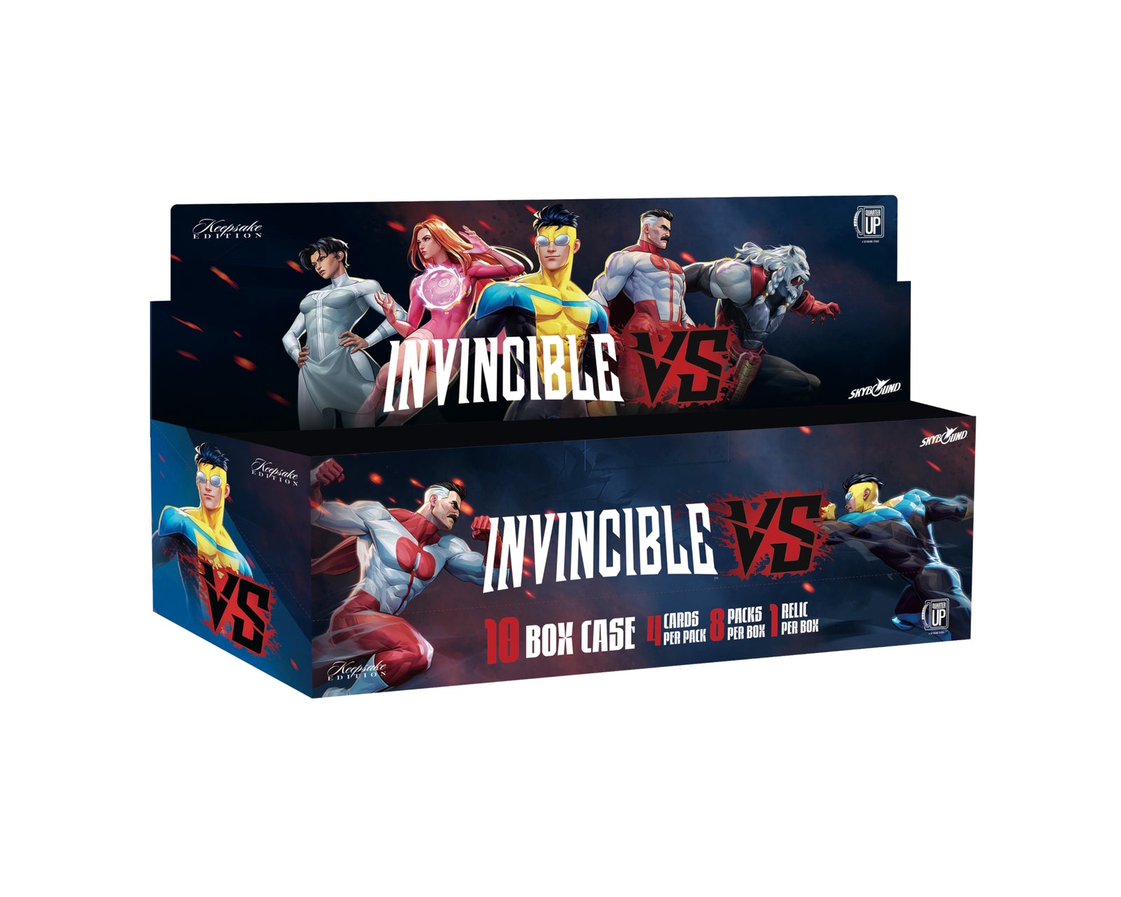 Keepsake: 2026 Invincible VS Premiere Edition Collector Booster Box - 8 Packs Trading Cards Keepsake