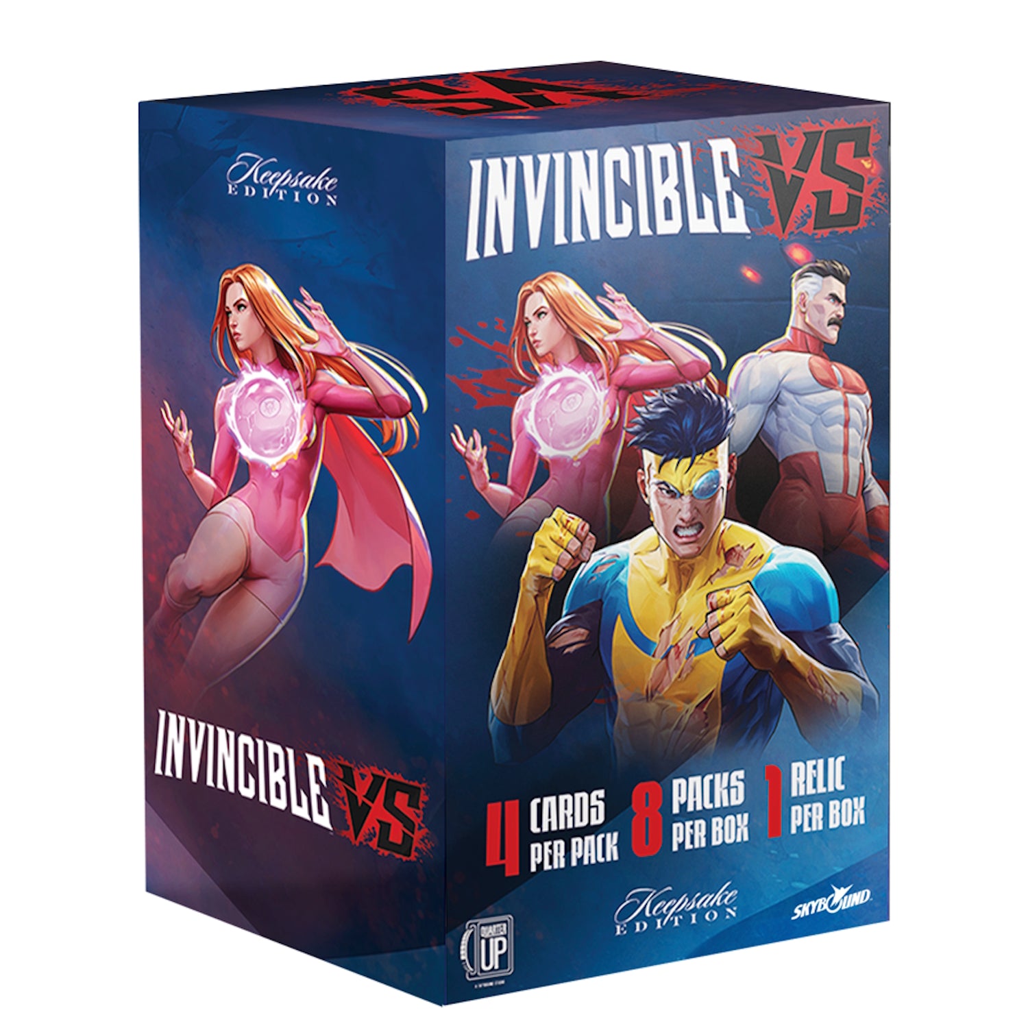 Keepsake: 2026 Invincible VS Premiere Edition Collector Booster Box - 8 Packs Trading Cards Keepsake