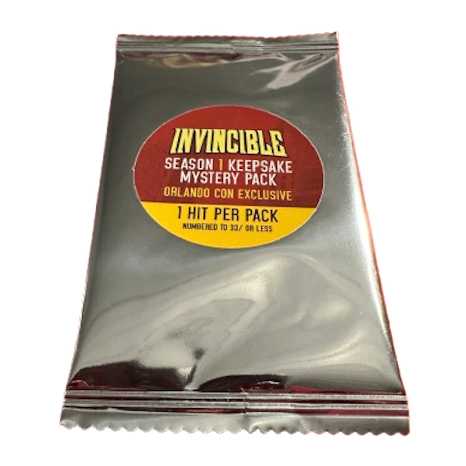 Keepsake: Invincible Season 1 - Orlando Con 2026 Exclusive /33 or less Cracked Ice Mystery Pack (1 Card) Trading Cards Keepsake