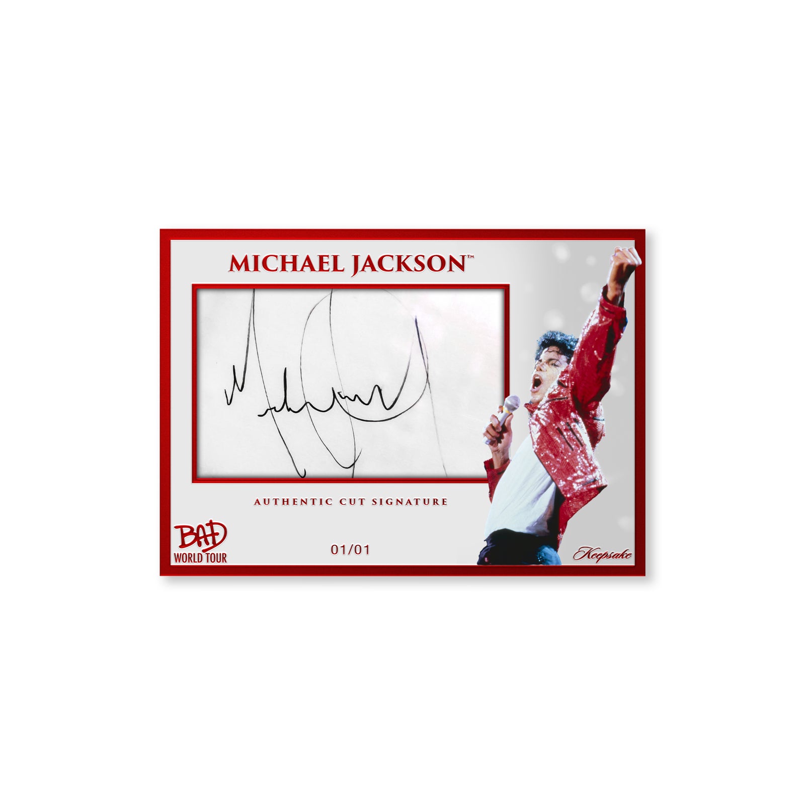 Keepsake: Michael Jackson Bad World Tour Premiere Blaster Booster Box Trading Cards Keepsake