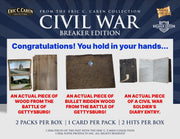 Keepsake: Pieces of the Past: Caren's Cuts Civil War Edition Booster Box Trading Cards Keepsake
