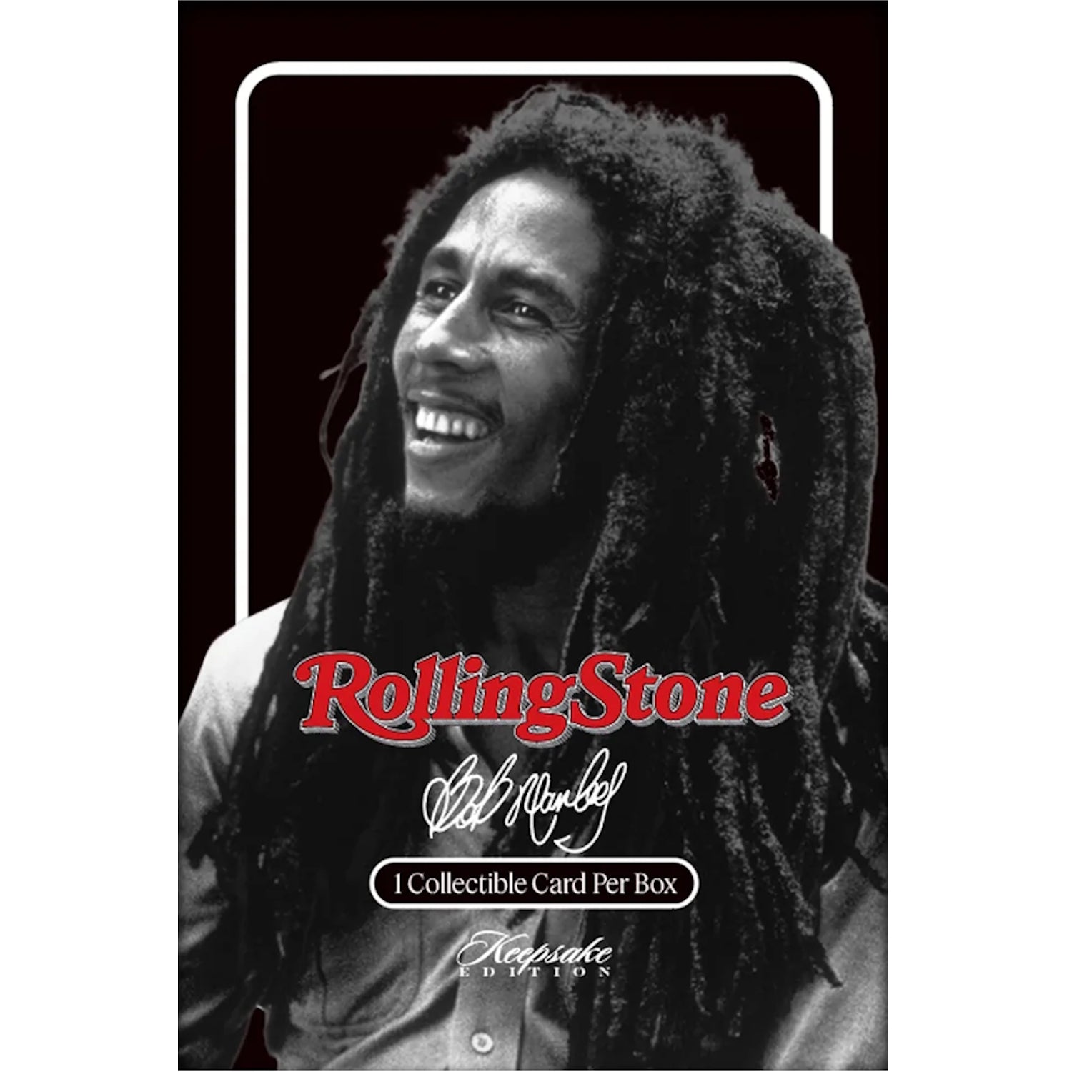Keepsake: Rolling Stone Bob Marley Collectible Card Hobby Box - 1 Card Trading Cards Keepsake