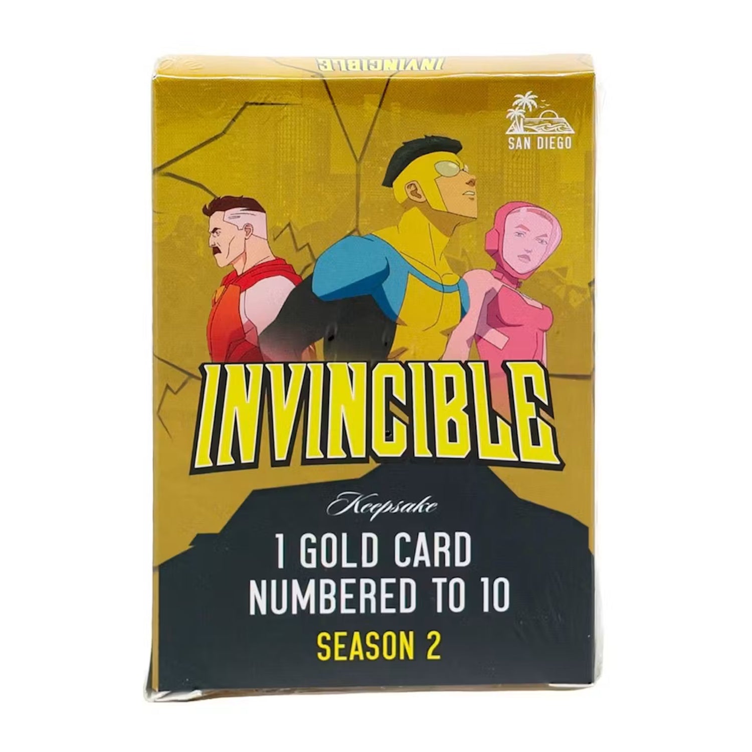 Keepsake: Invincible Season 2 Gold Mystery Box - SDCC 2026 (1 Gold Card Numbered to 10)
