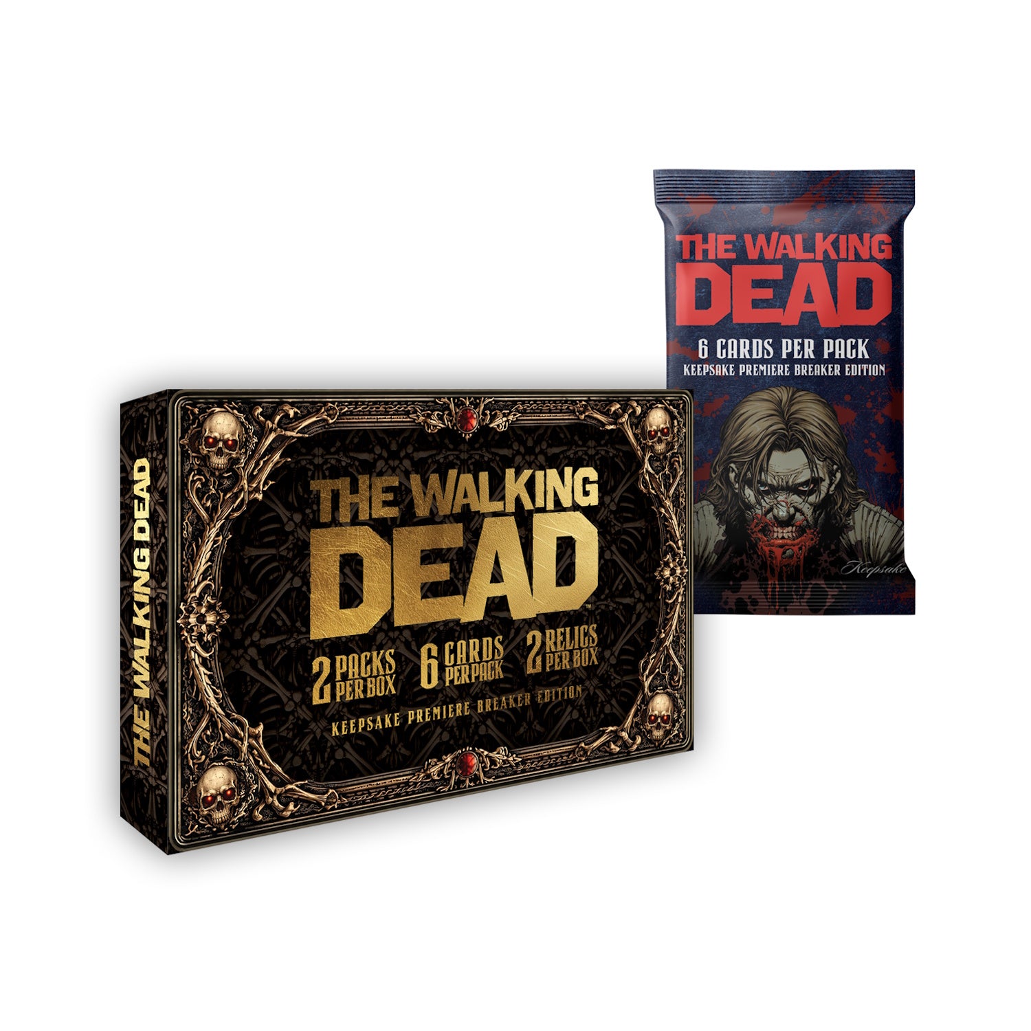 Keepsake: The Walking Dead Premiere Breaker Box Trading Cards Keepsake