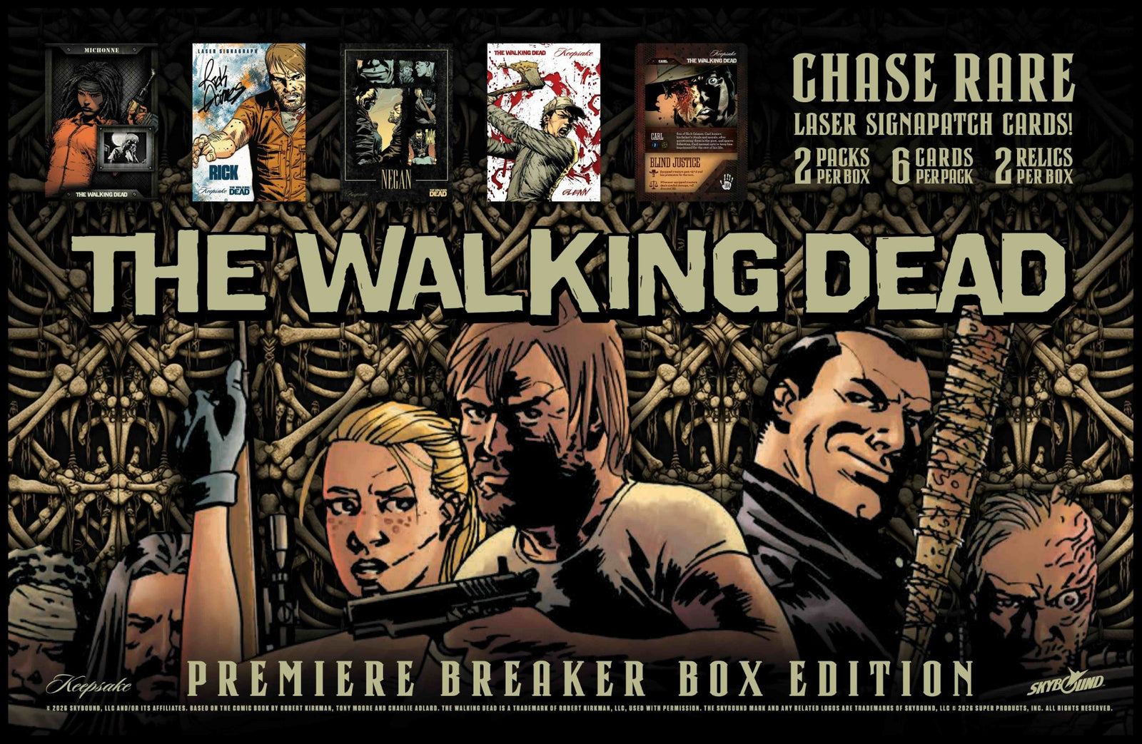 Keepsake: The Walking Dead Premiere Breaker Box Trading Cards Keepsake