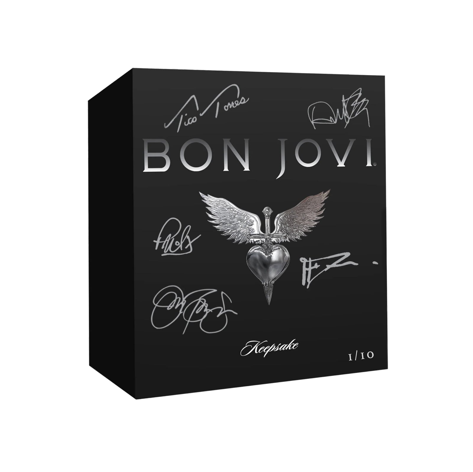 Keepsake: Bon Jovi Private On Tour Collection - Master Case with Limited Edition Storage Box - 6 Mini Boxes Memorabilia Keepsake
