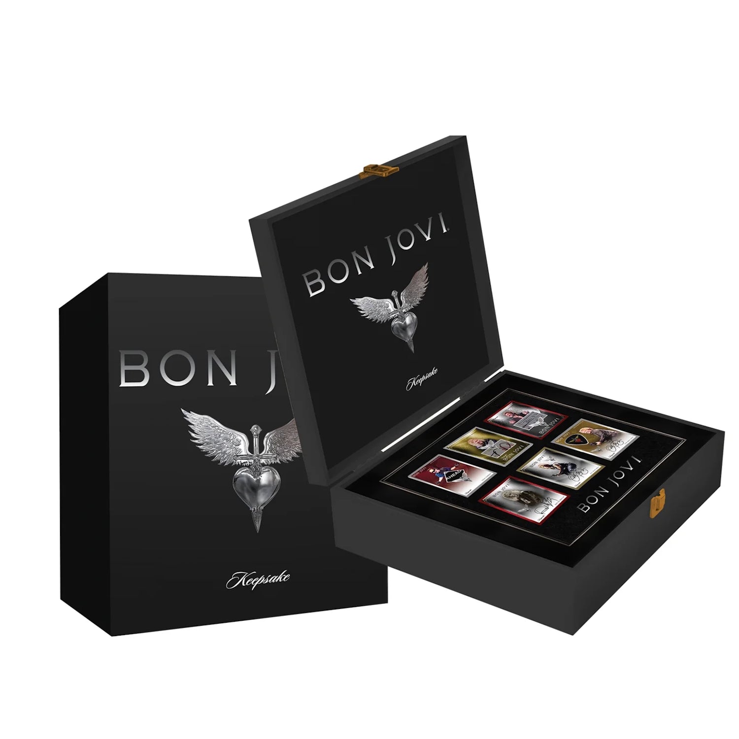 Keepsake: Bon Jovi Private On Tour Collection - Master Case with Limited Edition Storage Box - 6 Mini Boxes Memorabilia Keepsake