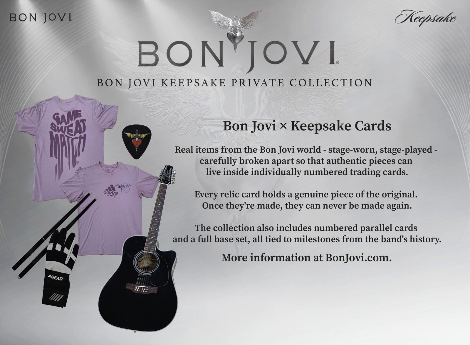 Keepsake: Bon Jovi Private On Tour Collection - Master Case with Limited Edition Storage Box - 6 Mini Boxes Memorabilia Keepsake