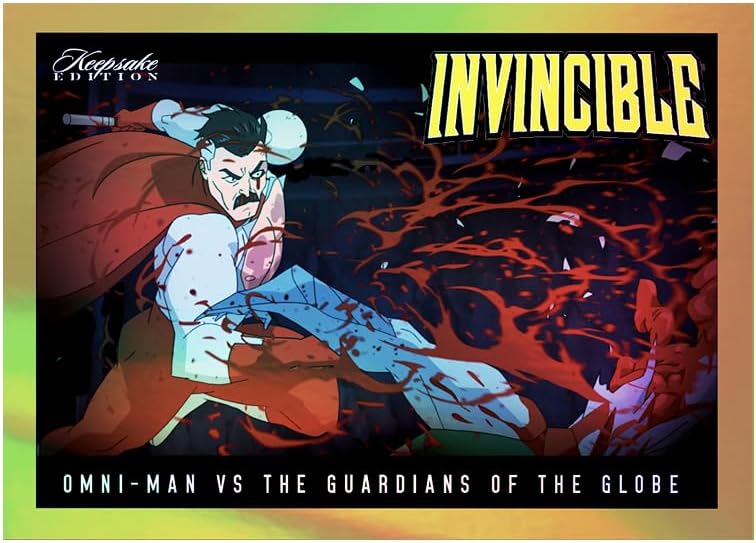 Keepsake: Invincible Season 1 - Holo Blaster Box (6 Packs) Trading Cards Keepsake