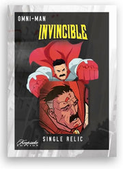 Keepsake: Invincible Season 1 Premiere Edition Blaster Box - 8 Packs 1 Relic Card Game Keepsake