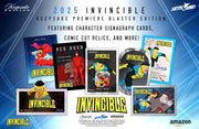 Keepsake: Invincible Season 1 Premiere Edition Blaster Box - 8 Packs 1 Relic Card Game Keepsake