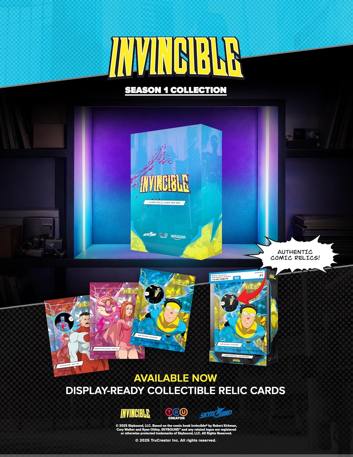 Keepsake: Invincible Season 1 - TruCreator Jumbo Blind Box (1 Jumbo Relic Card) Card Game Keepsake