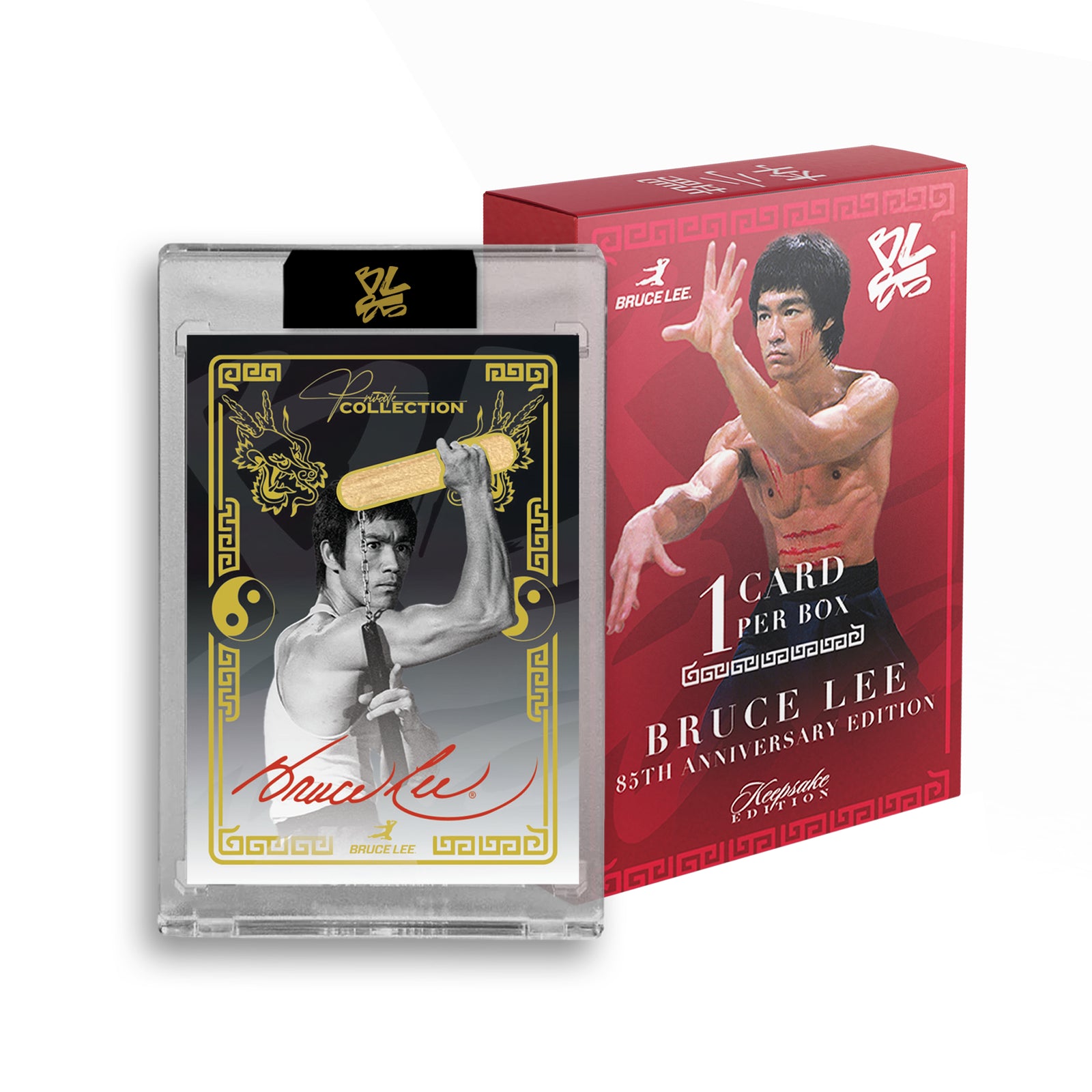 Keepsake: Bruce Lee 85th Anniversary Private Collection (Nunchucks Edition) Hobby Box - 1 Card Trading Cards Keepsake