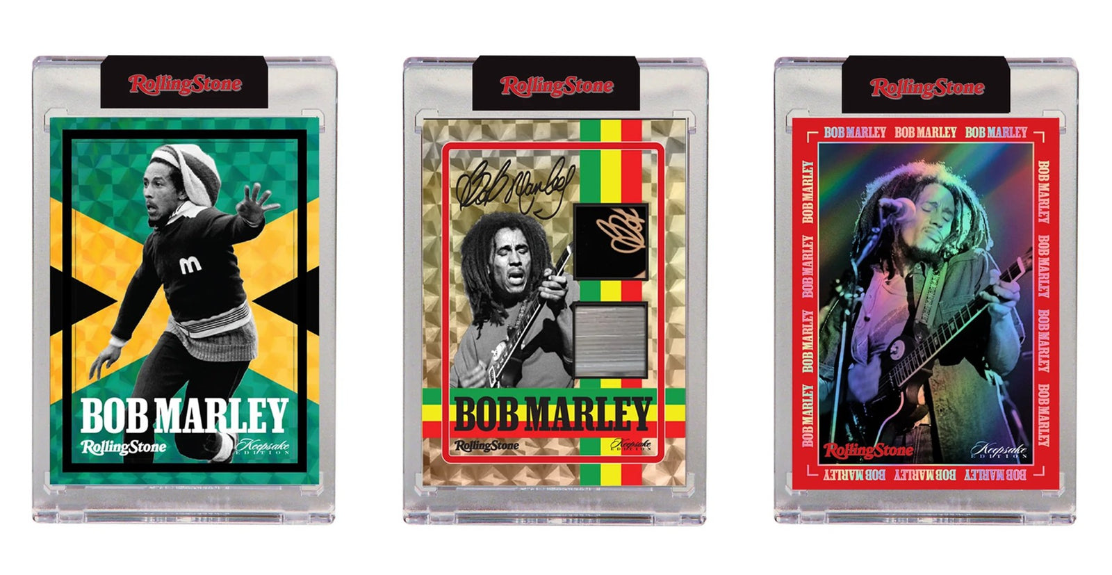 Keepsake: Rolling Stone Bob Marley Deluxe Hobby Box Trading Cards Keepsake