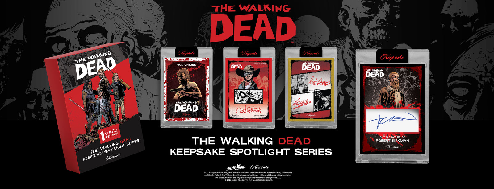 Keepsake: Walking Dead Spotlight Series Box Trading Cards Keepsake