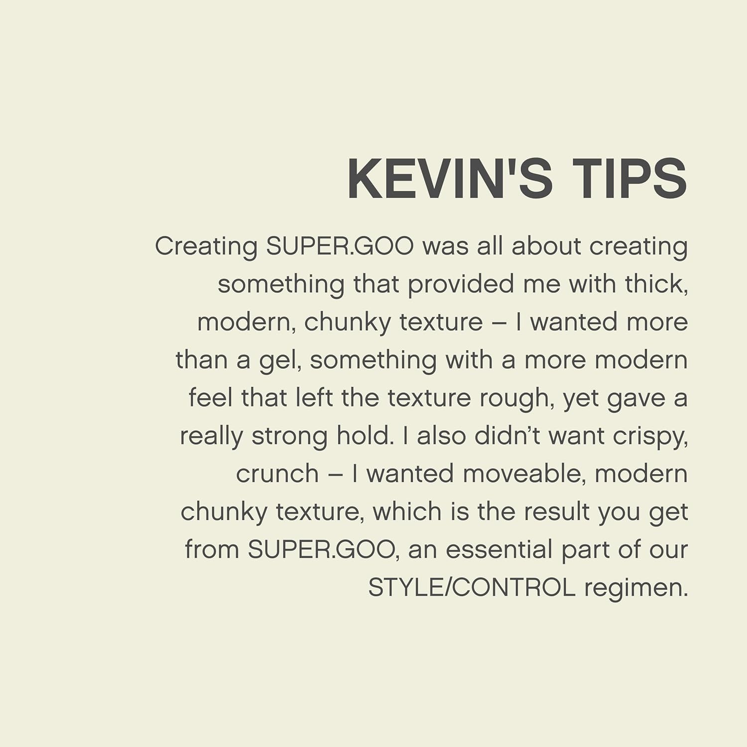 KEVIN.MURPHY Super Goo Rubbery Sculpting Gel 100g (3.5 oz) Styling Kevin Murphy