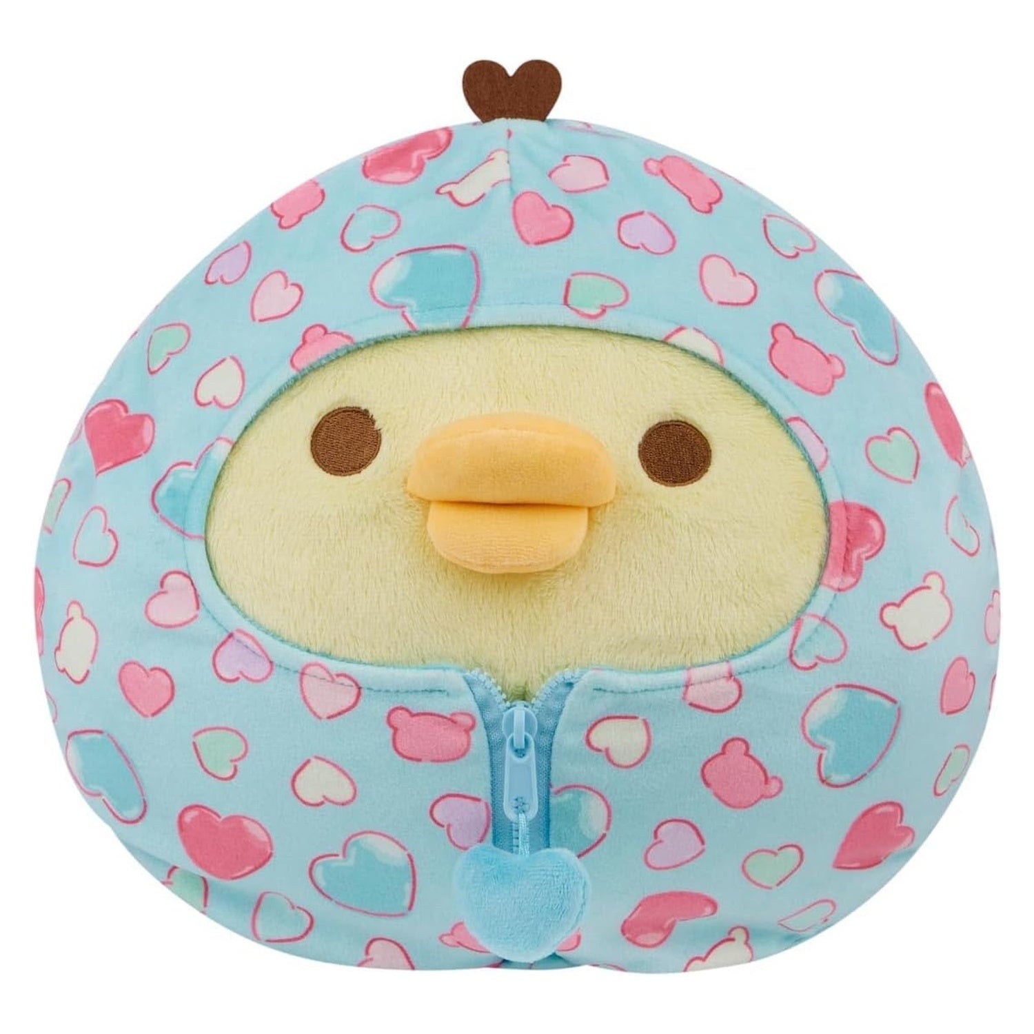 Kiiroitori San-X Original Hearts: Sleeping Bag Plush Plushies Rilakkuma