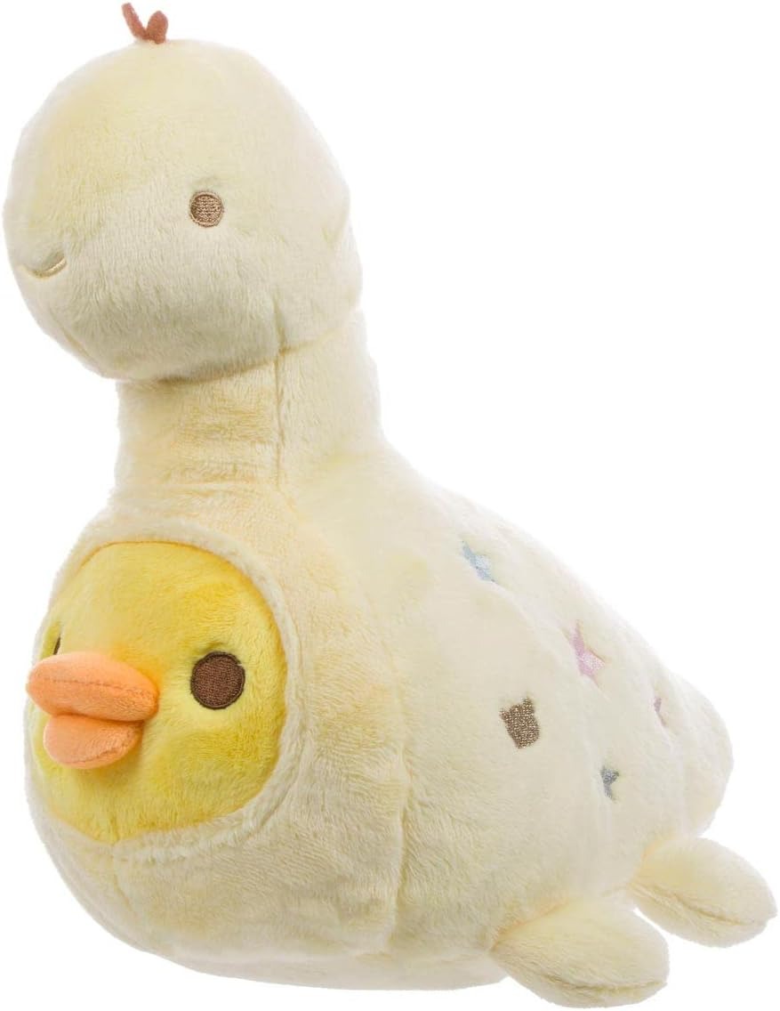 Kiiroitori San-X Original: Plays with Dino Series Plush - Pastel Yellow Plushies Rilakkuma