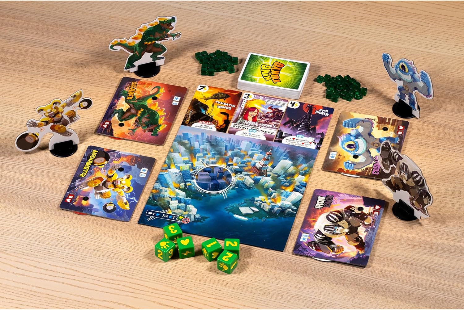 King of Tokyo: Origins [Board Game, 2-4 Players] Board Game IELLO