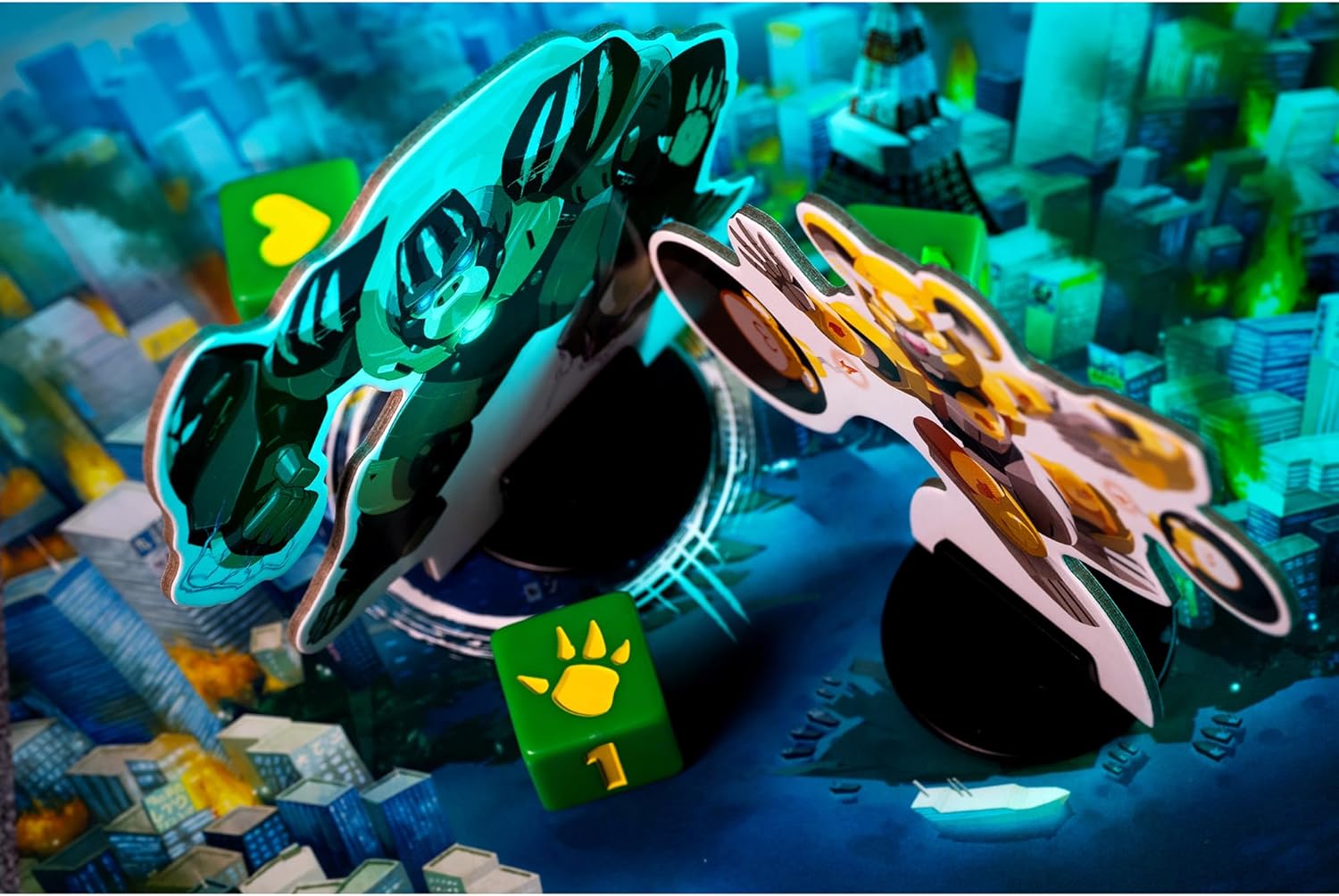 King of Tokyo: Origins [Board Game, 2-4 Players] Board Game IELLO