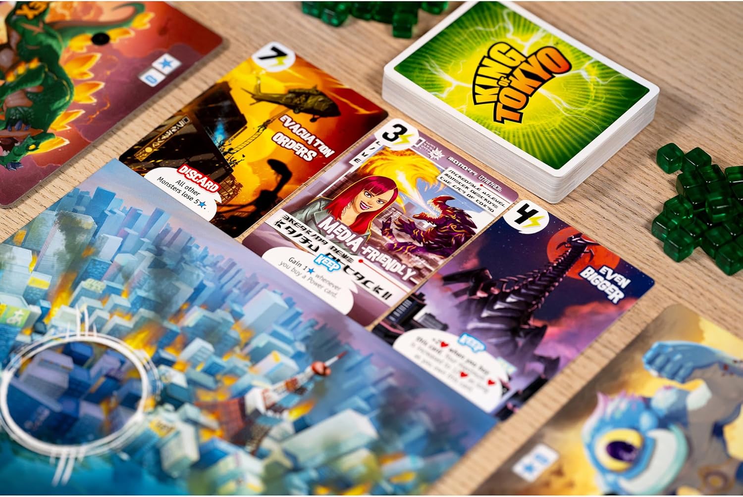 King of Tokyo: Origins [Board Game, 2-4 Players] Board Game IELLO