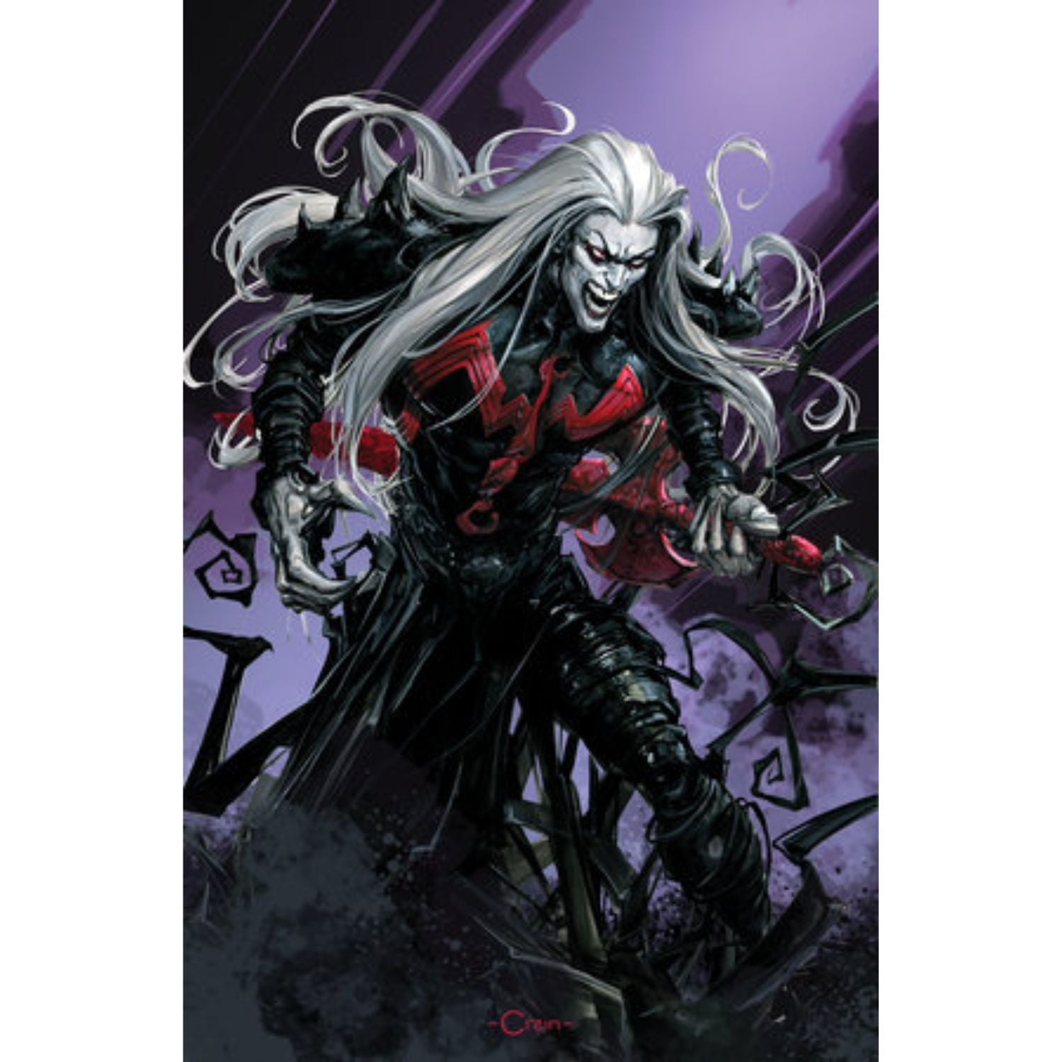 Knull: #1 [Clayton Crain Virgin - 1:50] 2025 Comics Marvel Comics