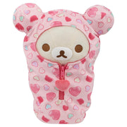 Korilakkuma San-X Original: Hearts Sleeping Bag Plush Plushies Rilakkuma