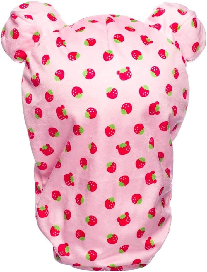 Korilakkuma San-X Original: Strawberry Pattern Pink Sleeping Bag Plush Plushies Rilakkuma